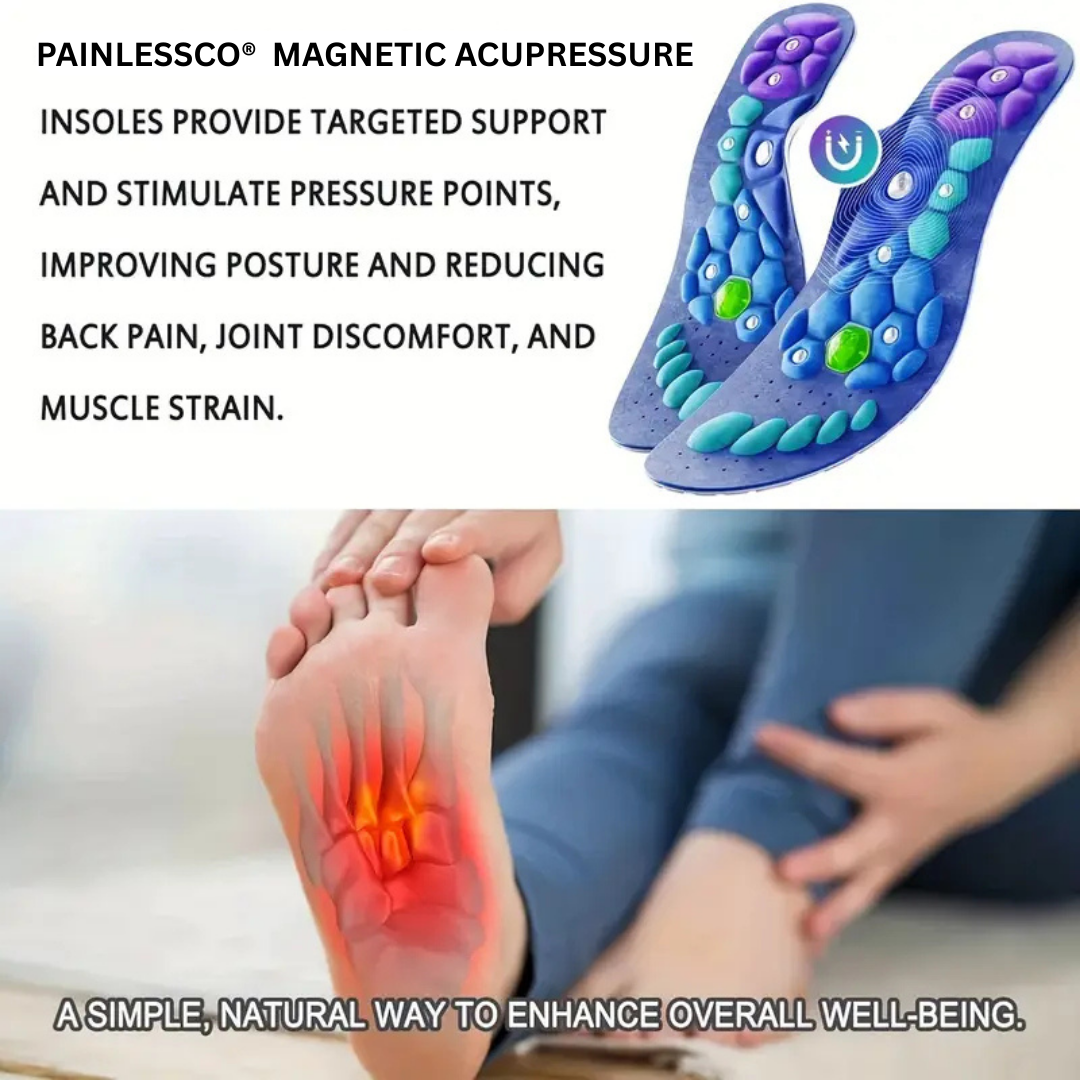 Painlessco® Magnetic Insoles