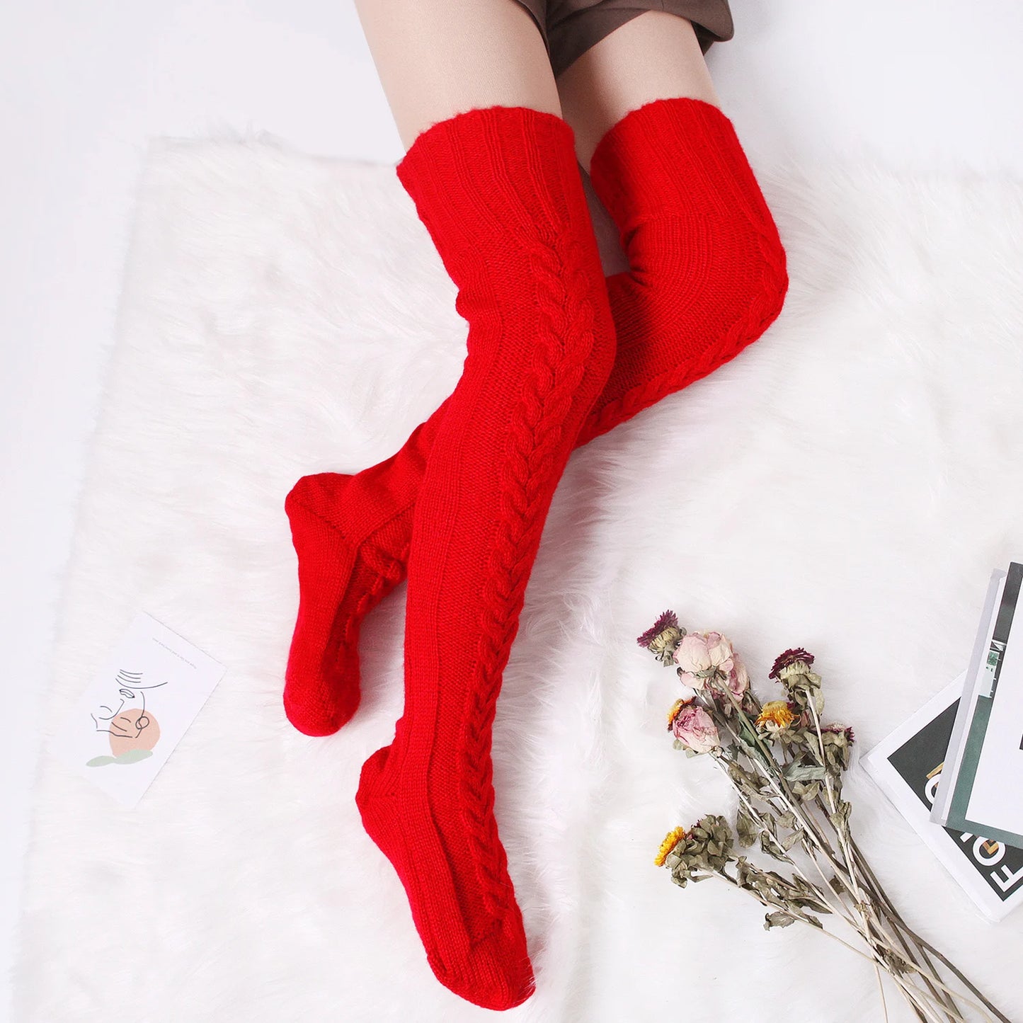 Knit Cozy Socks