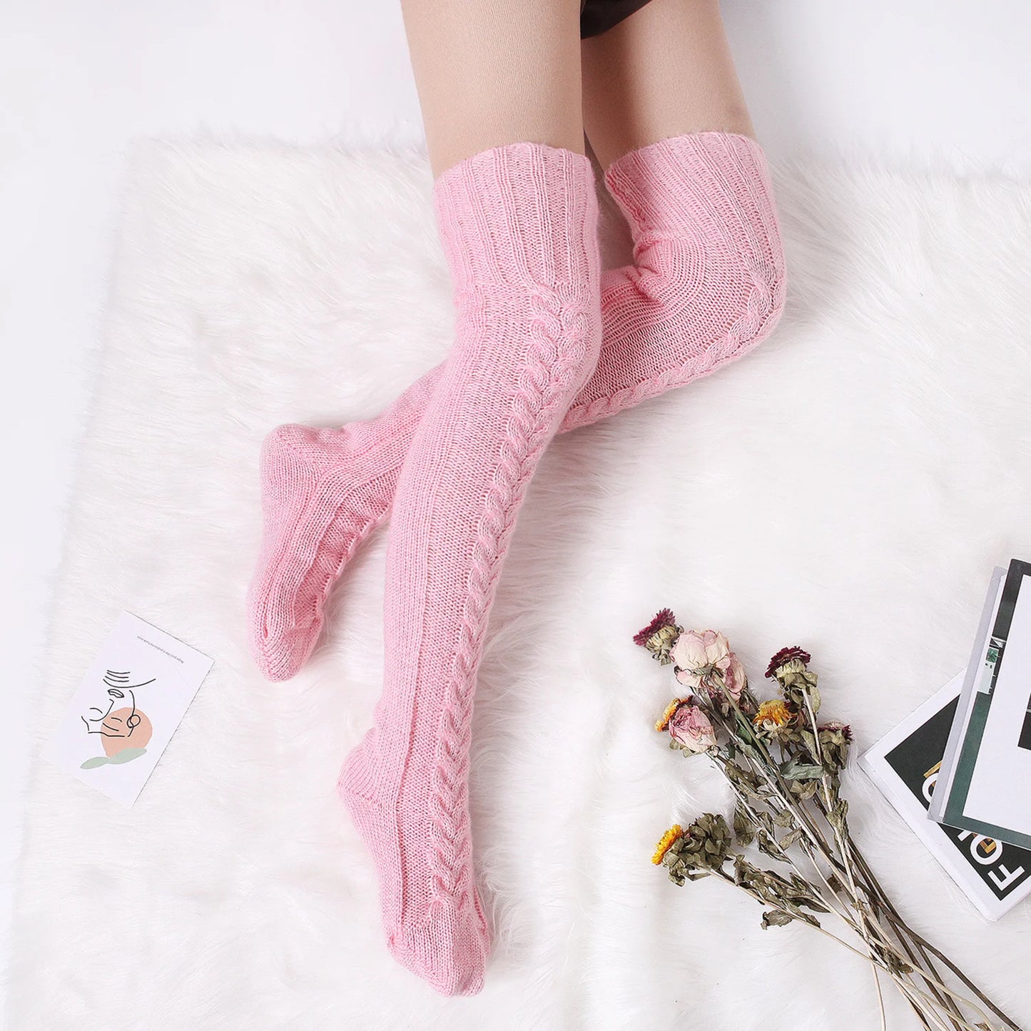 Knit Cozy Socks